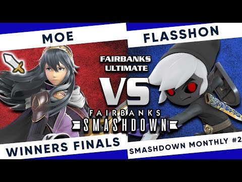 Fairbanks Smashdown Monthly #2 - Moe (Lucina, Mii Sword Fighter) vs Flasshon (Toon Link)  SSBU - Win