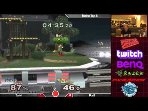 Shadowloo Showdown 6 Melee Top 8 - Toshi vs DonB