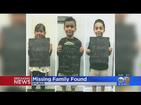 Mom, Kids Missing From Sylmar Found At US-Mexico Border; Father Believed To Be In Mexico