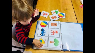 Learning First Words Binder: Speech Development