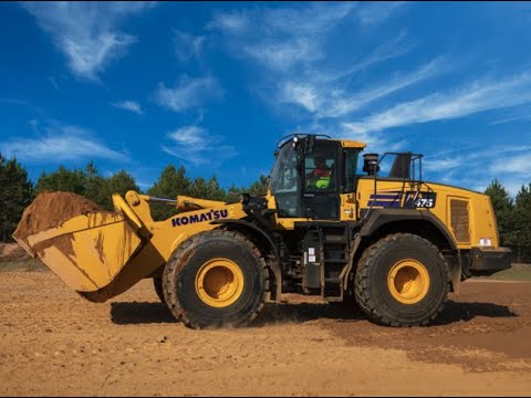 Komatsu WA475-10 monitor display