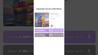 Download lagu How to Remove Vocals or BG Music from Audio #ai mp3