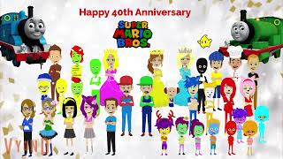 Happy 40th Anniversary Super Mario Bros.