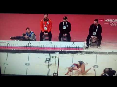 European indoor long jump final Daria Klishina 2017