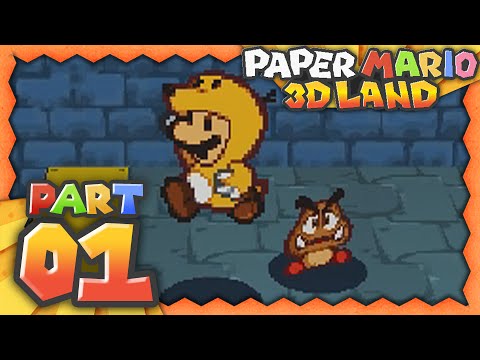 Super Mario Bros 3ds Walkthrough Paper Mario 3d Land Part 6 Hazerblade W Facecam By Sullypwnz Game Video Walkthroughs