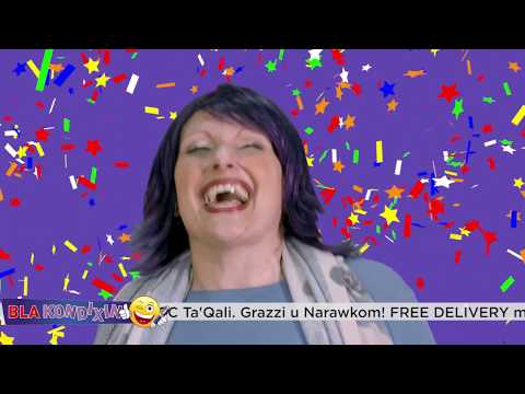 IFFRANKA  €12 mill-kont meta tixtri 6 Biljetti jew iktar. Bla Kondixin 2017