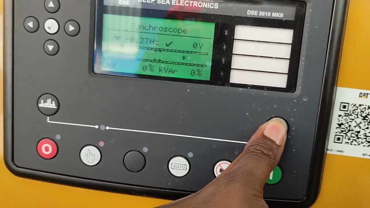 DeepSea 8610 synchronization process