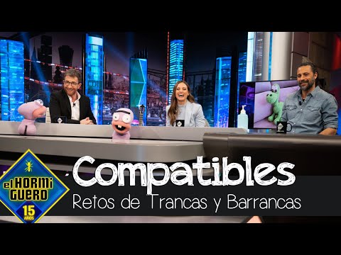 Michelle Jenner y Hugo Silva muestran si son compatibles con Trancas y Barrancas - El Hormiguero