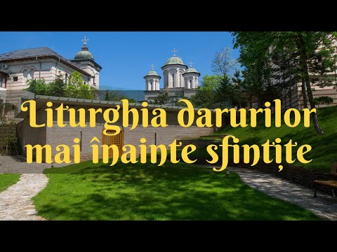 Sfânta Liturghie a Darurilor mai înainte Sfințite - Mănăstirea Radu Vodă (6 aprilie 2020)
