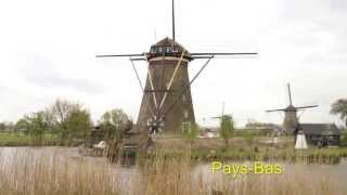 preview picture of video 'Les moulins de KINDERDIJK'