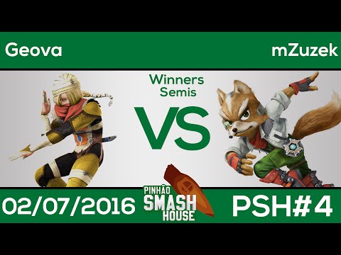 [PSH #4] Geova (Sheik) vs mZuzek (Fox) - Winners Semis