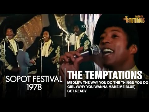 The Temptations - Medley: The Way You Do.../Girl (Why You Wanna...)/Get Ready | Sopot Festival 1978