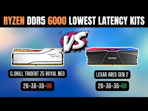G.Skill vs Lexar DDR5 CL26 on Ryzen 9950X3D – Which Kit Truly Reigns Supreme?