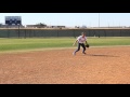 Christiana Saenz Softball Skills Video Del Rio, Texas Class of 2017