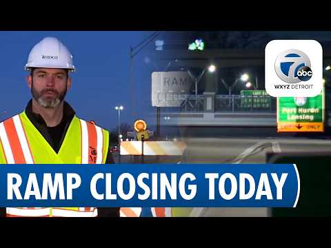 Crews closing Southbound I-75 ramp to westbound I-696 for ...