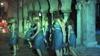 preview picture of video 'la danza del fogo - Pyromantis - Quartiere Santo Stefano - Feltre'