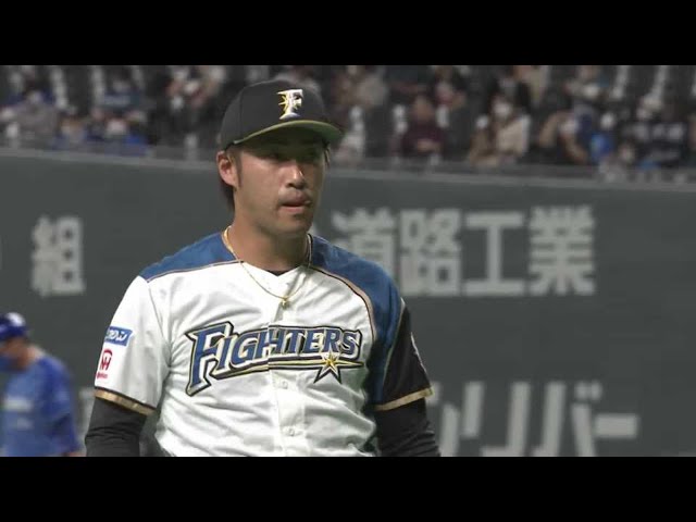 【7回表】ファイターズ・秋吉 一軍昇格後すぐに3者凡退に抑える好投を見せる!! 2021/6/11 F-DB