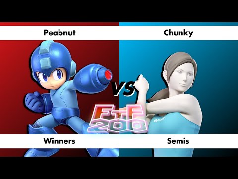 FtF #200: Winners' Semis - Peabnut (Mega Man) vs Chunky (Wii Fit)