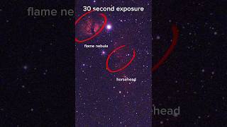 I Captured the Horsehead nebula with a 50mm guide scope