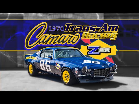 Vintage Racing Glory: 1970 Z28 Camaro Trans Am Machine