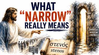Matthew 7:13: The Greek Meaning of the Narrow Gate Most Christians Miss