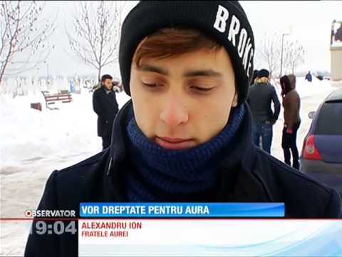 Rudele vor dreptate pentru Aura Ion