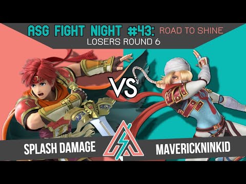 ASG 43: Road to Shine LOSERS ROUND 6 - Splash Damage (Roy) vs Maverickninkid (Sheik)