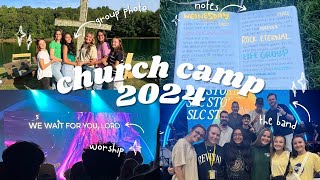 CHURCH CAMP VLOG 2024 ⚡️