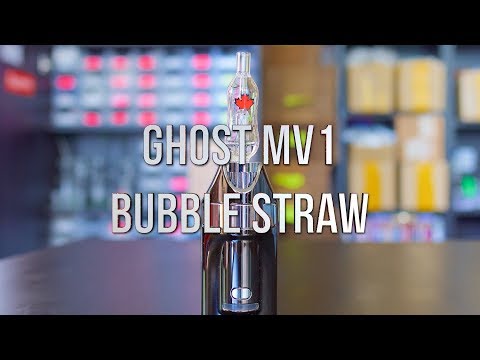Ghost MV1 Bubble Straw - Product Demo | GWNVC's Vaporizer Reviews