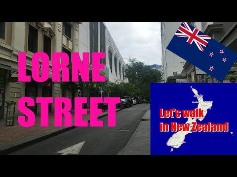 ぶらりニュージーランド4【ローンストリート＠オークランド】　Let's walk along Lorne Street