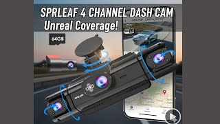 SPRLEAF 4 CHANNEL DASH CAM