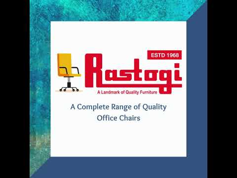 Rastogi Medium Back  With Lumbar Support Adjustable Handrest 303