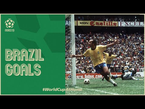 All of Brazil's 1970 World Cup Goals | Pele, Jairzinho & more!