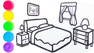 Yatak Odası Nasıl Çizilir  Eğitici Çocuk Vide