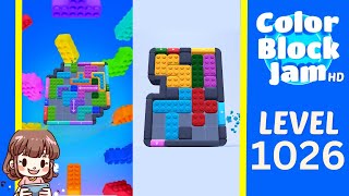 Solution du Niveau 1026 de Color Block Jam