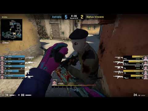 CS:GO POV Demo Na'Vi S1mple (30/16) vs Astralis (de_inferno)