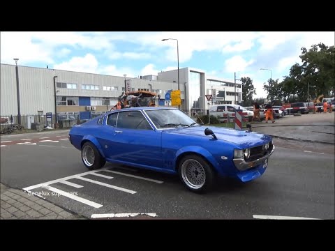 oldtimer jdm cars leaving car event go japan 2022