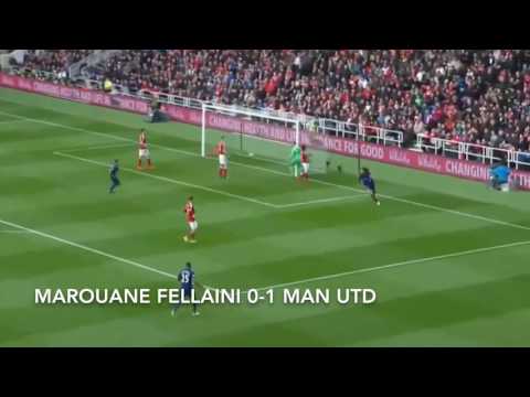 Middlesbrough vs Manchester Utd 1-3 goals