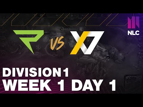 NLC 2022 | Spring Split | Day 1 | Riddle Esports vs X7