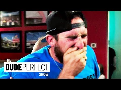 Dude Perfect's Coby Cotton's "Code Brown" Situation | The Dude Perfect Show