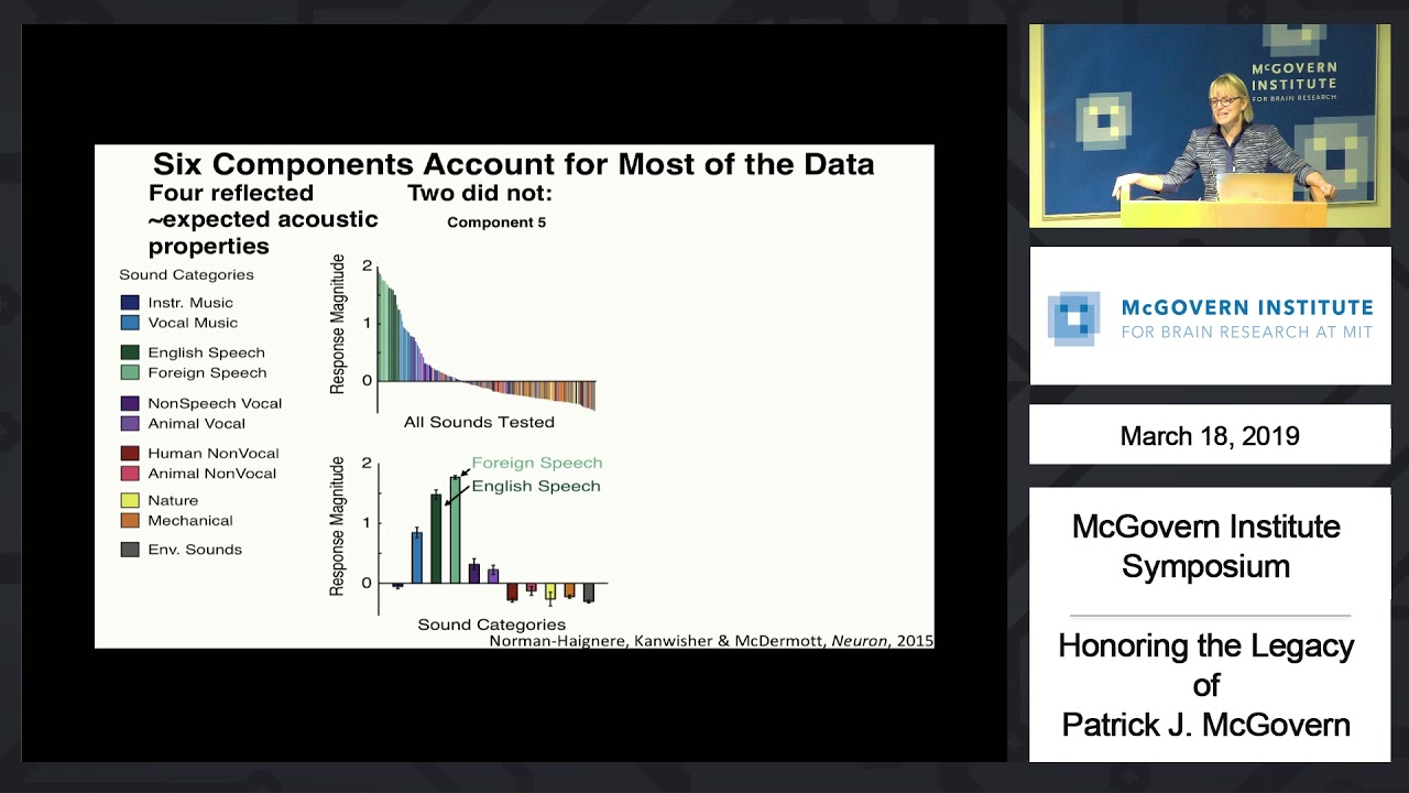 Nancy Kanwisher, Selective Responses to Music in the Human Brain: McGovern Institute Symposium