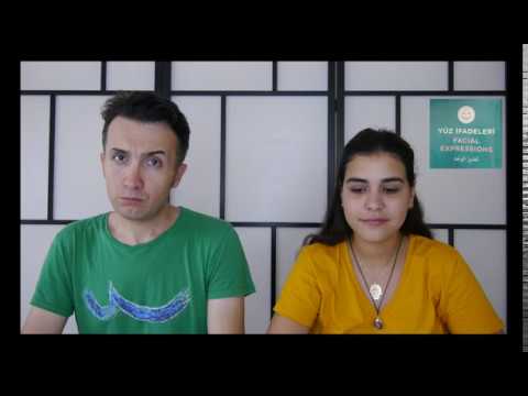 Turkish  Most Common Words / Facial Expressions/ Yüz İfadeleri