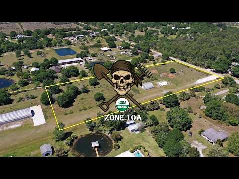 Florida Organic Plant Nursery & Farm Update | Indian River County Zone 10a