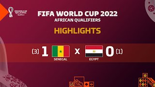 Match barrage Coupe du Monde FIFA-Qatar 2022 : Sénégal 1-0 Égypte