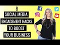 8 Social Media Engagement Hacks, Strategies, and Tips