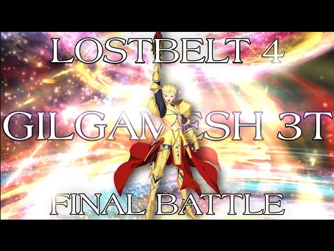 【FGO NA】Lostbelt 4 FINAL BATTLE Gilgamesh 3 Turn Clear
