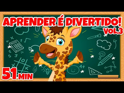 Aprender é Divertido! Vol. 3 - Giramille 51 min | Desenho Animado Musical