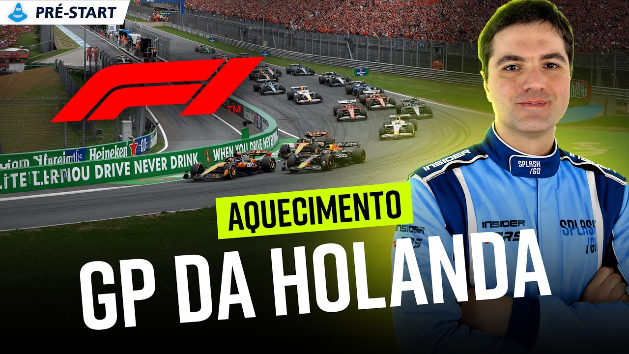 AQUECIMENTO F1: a despedida (por enquanto) de Zandvoort Pre-Start #formula1 #f1