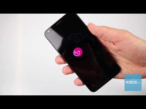 LG Q6 How to insert SIM card / memory card