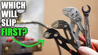 Can Pliers Beat a Wrench? Knipex Pliers Wrench vs Cobra & Am
